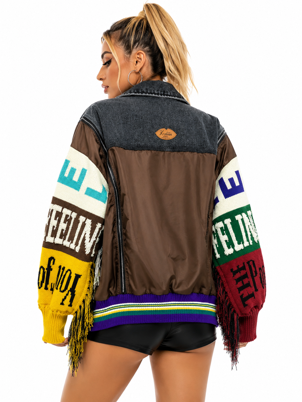 Urban Fusion Denim Statement Jacket