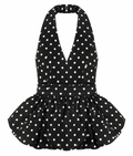 Monroe Polka Halter Top
