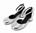 Noir Tabi Ankle Heels