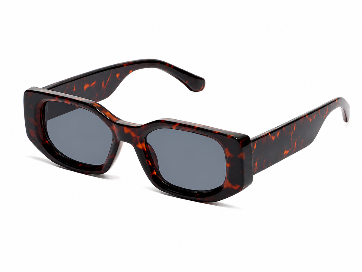 Noir Edge Square Sunglasses