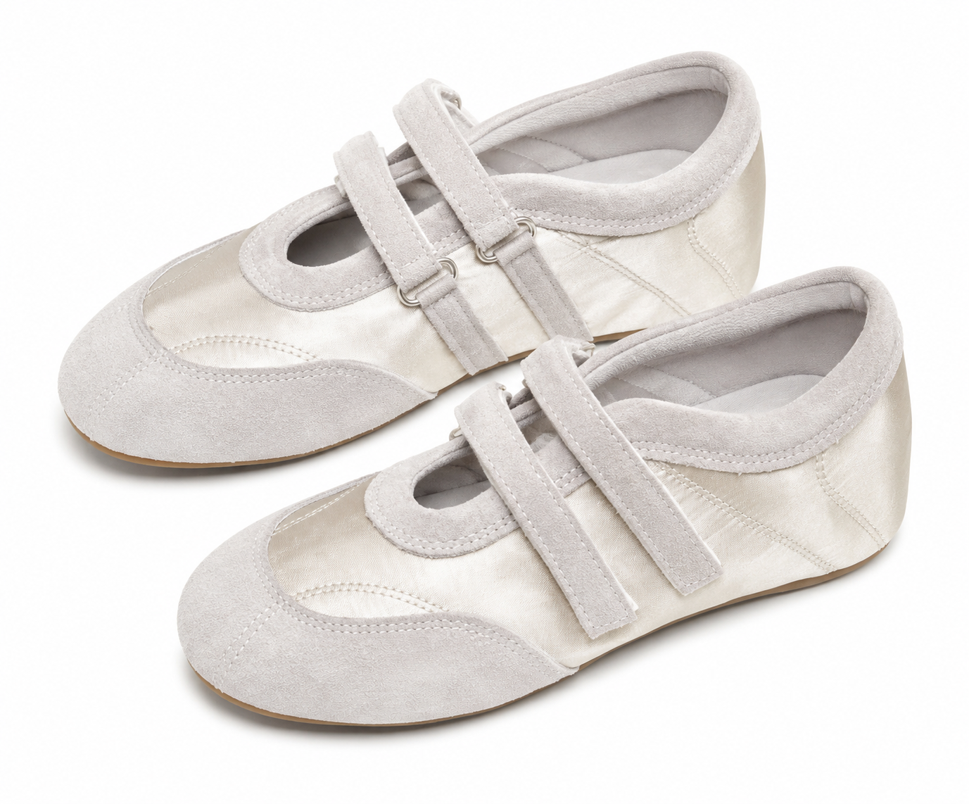 Fashion Shallow Loafers with Buckle Strap