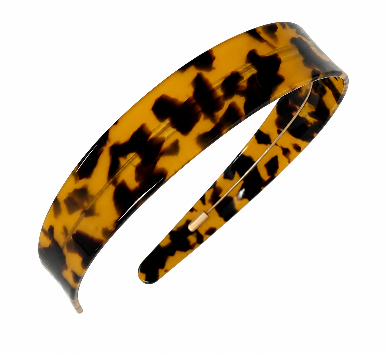 Fashion Acetate Headband  BLOND HAVANA Color Matching Hair Band Wide Headband Women Girls Hair Accessories