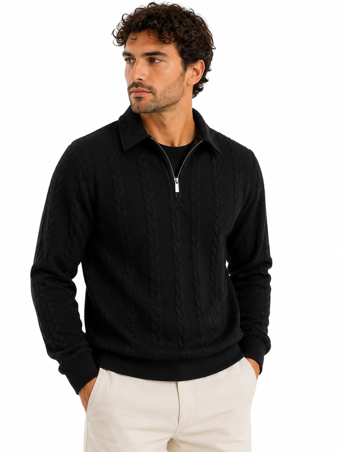 Evercrest Quarter-Zip Knit Pullover