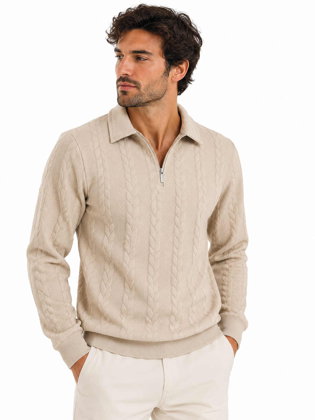 Evercrest Quarter-Zip Knit Pullover