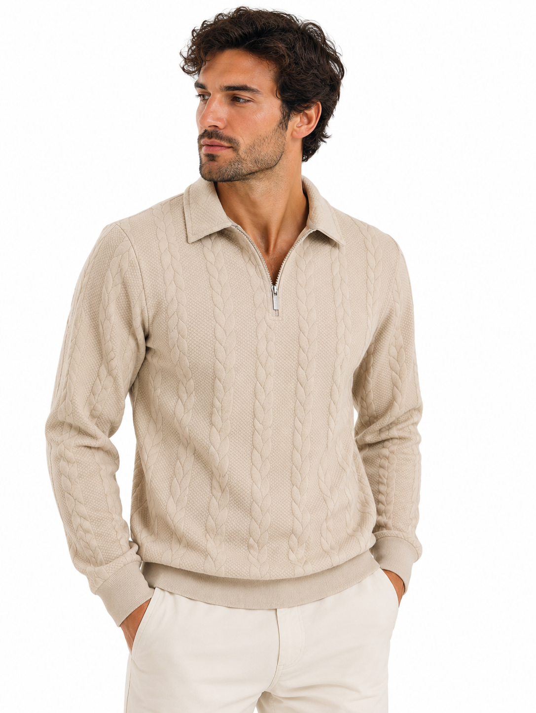 Evercrest Quarter-Zip Knit Pullover