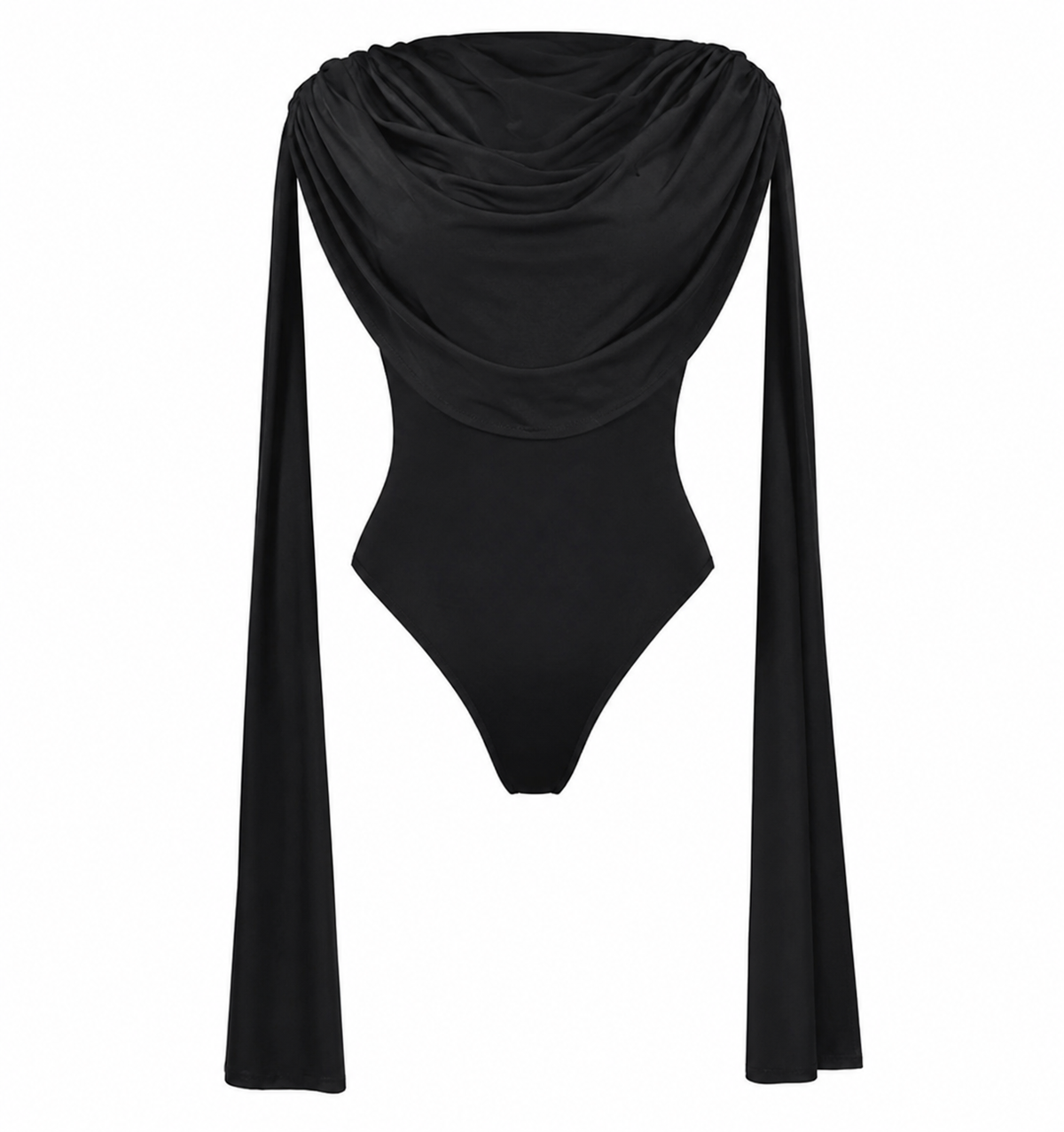 Velora Drape Cape Bodysuit