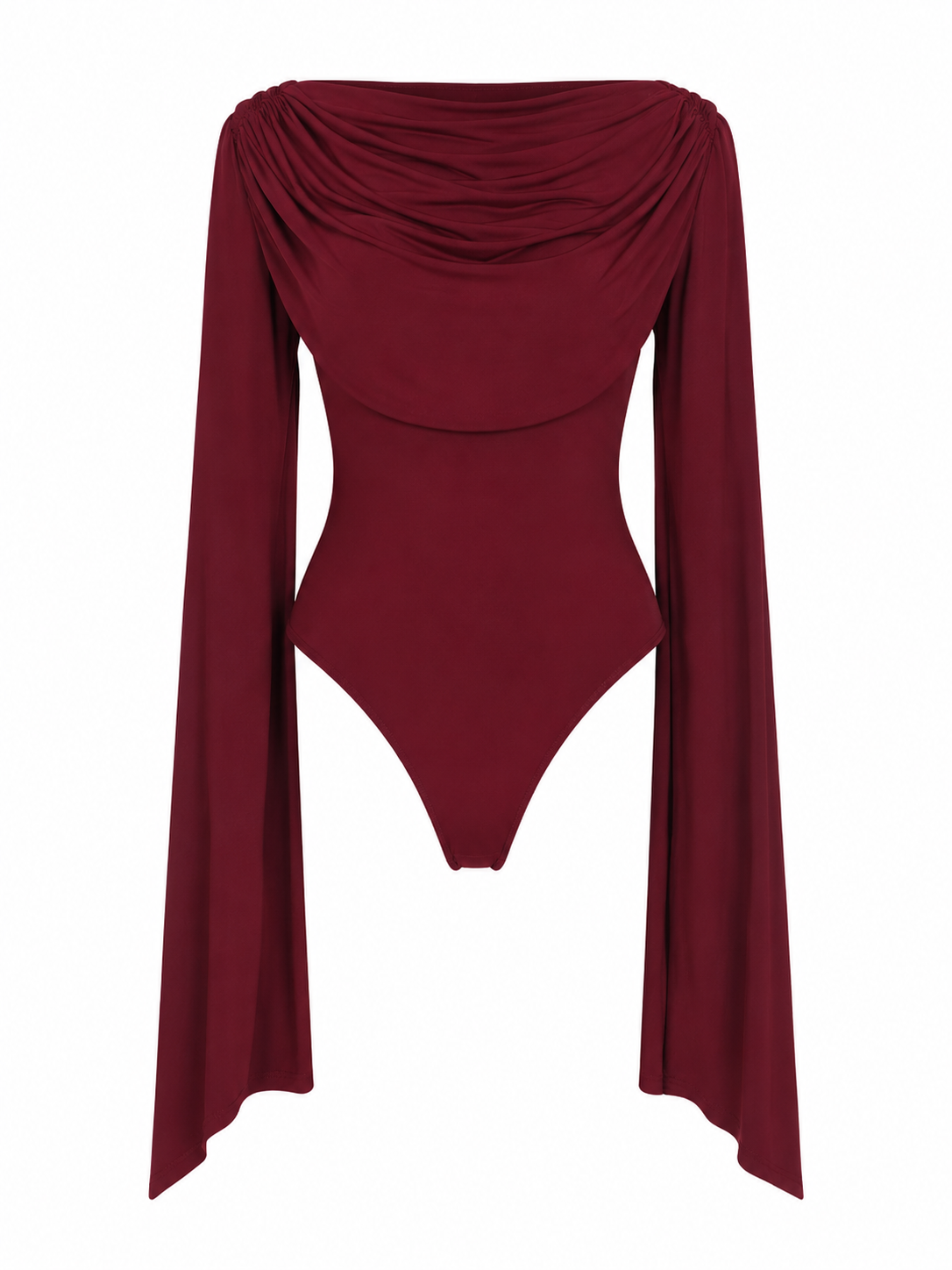 Velora Drape Cape Bodysuit