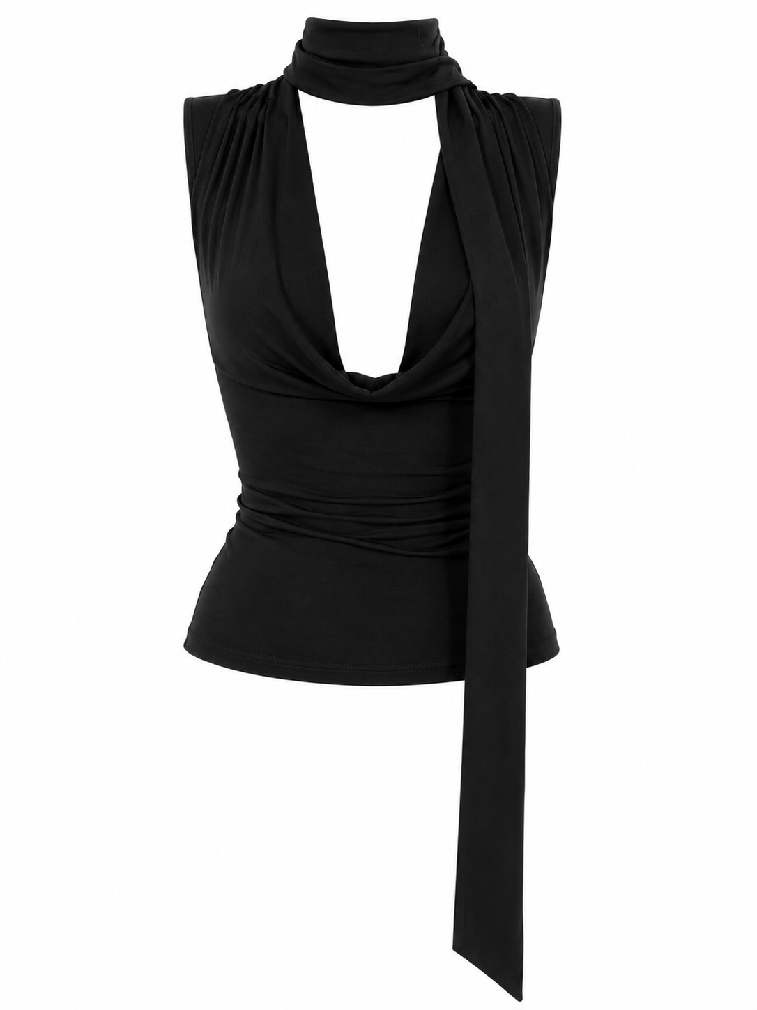 Scarlett Drape Scarf Top