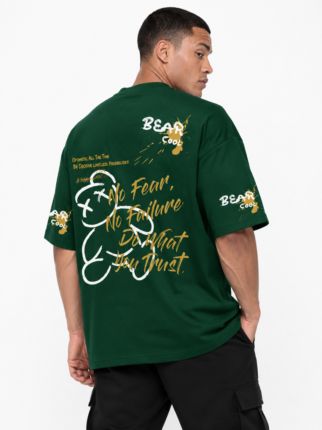 Bear Graphic Oversized T-Shirt