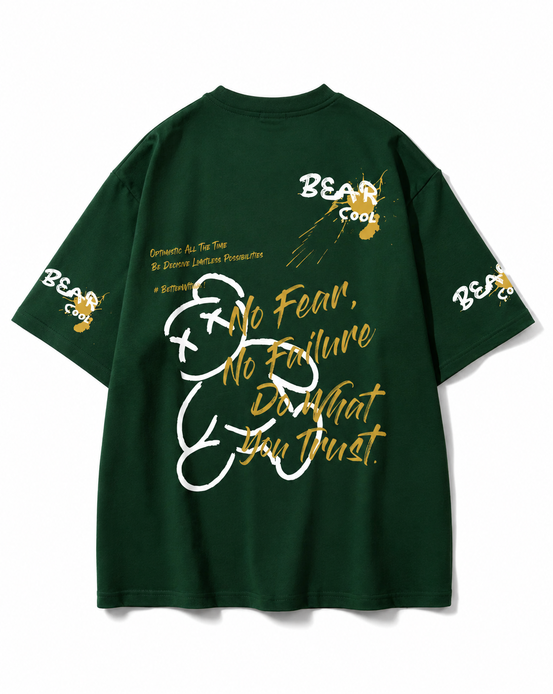 Bear Graphic Oversized T-Shirt