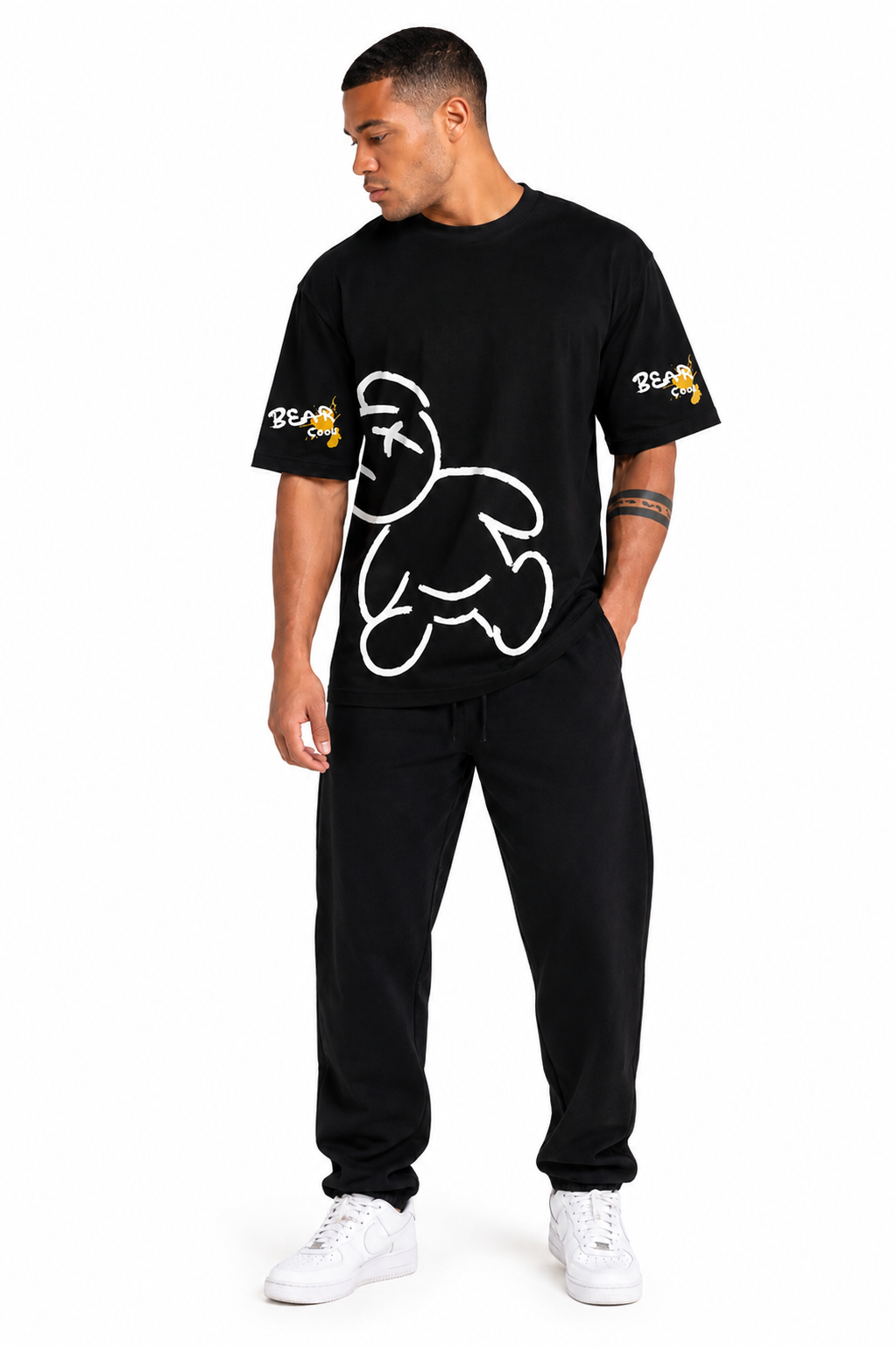 Bear Graphic Oversized T-Shirt