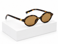 Luna Vintage Oval Sunglasses