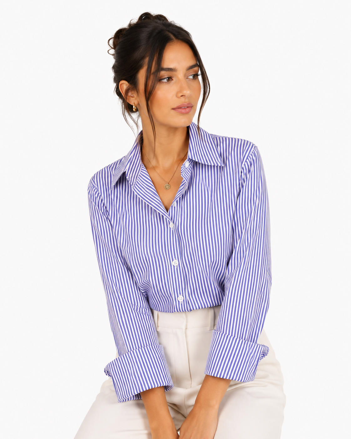 Classic Stripe Office Shirt