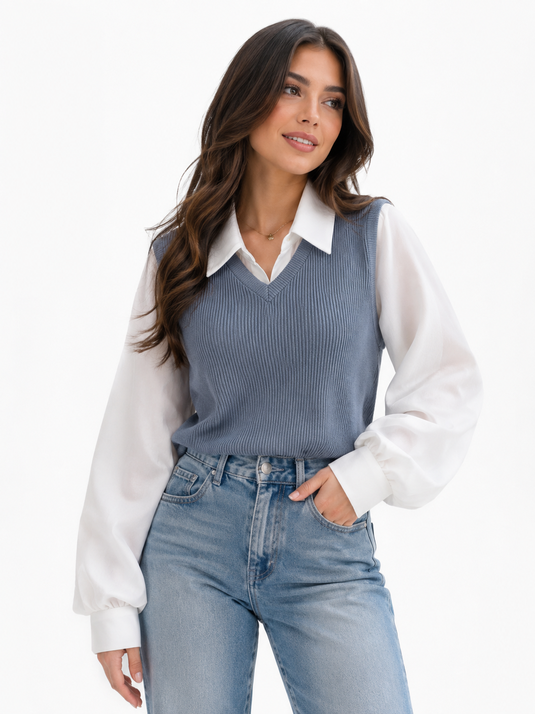 Harper Chic Layered Top