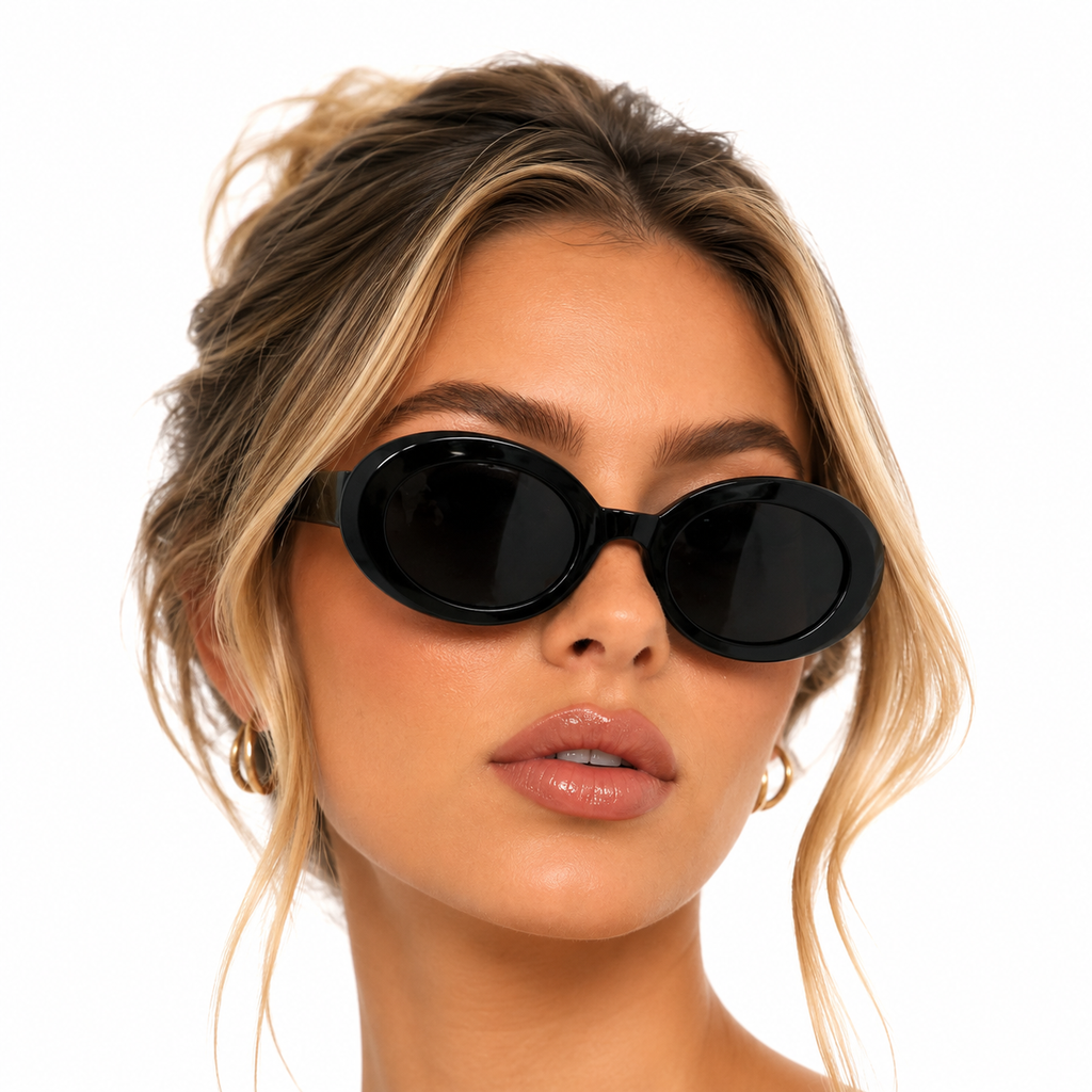 Ember Tortoise Oval Sunglasses