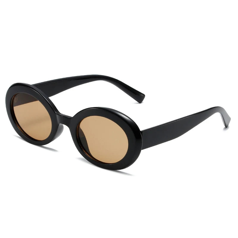 Ember Tortoise Oval Sunglasses