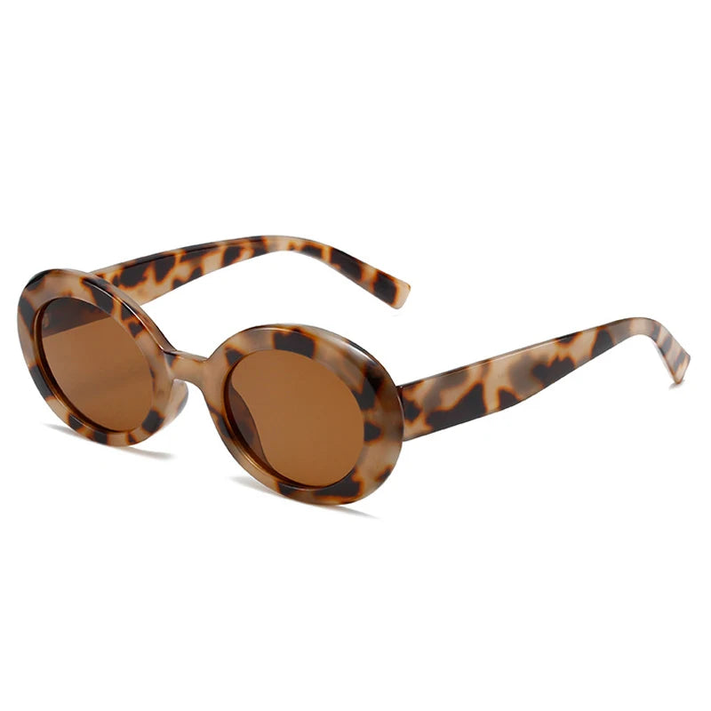 Ember Tortoise Oval Sunglasses