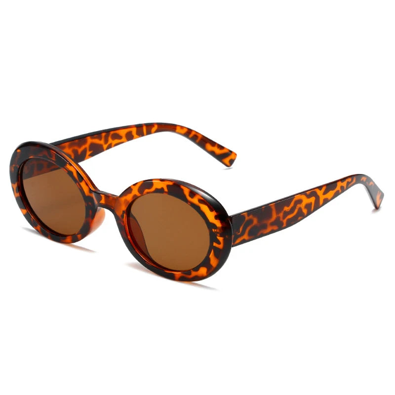 Ember Tortoise Oval Sunglasses