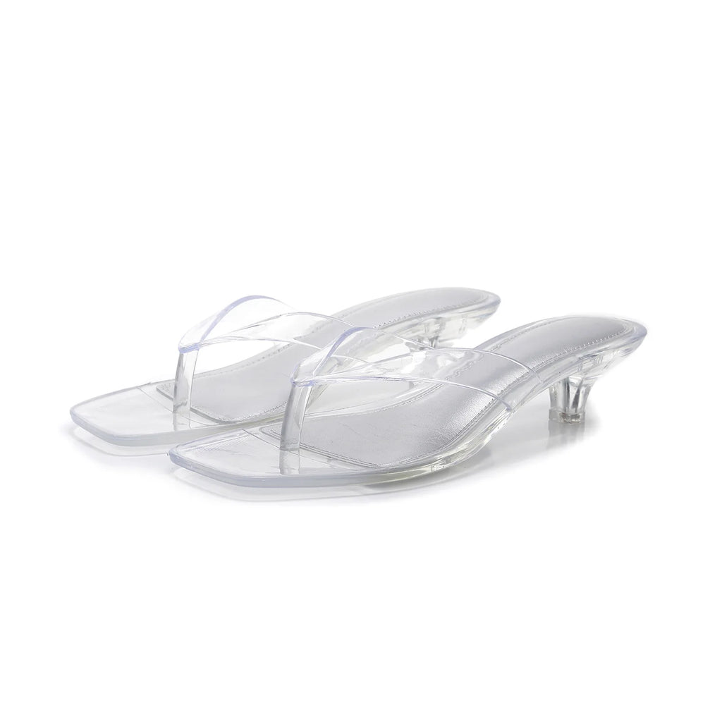 Crystal Glow Heeled Sandals