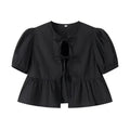 Bella Bow Peplum Blouse