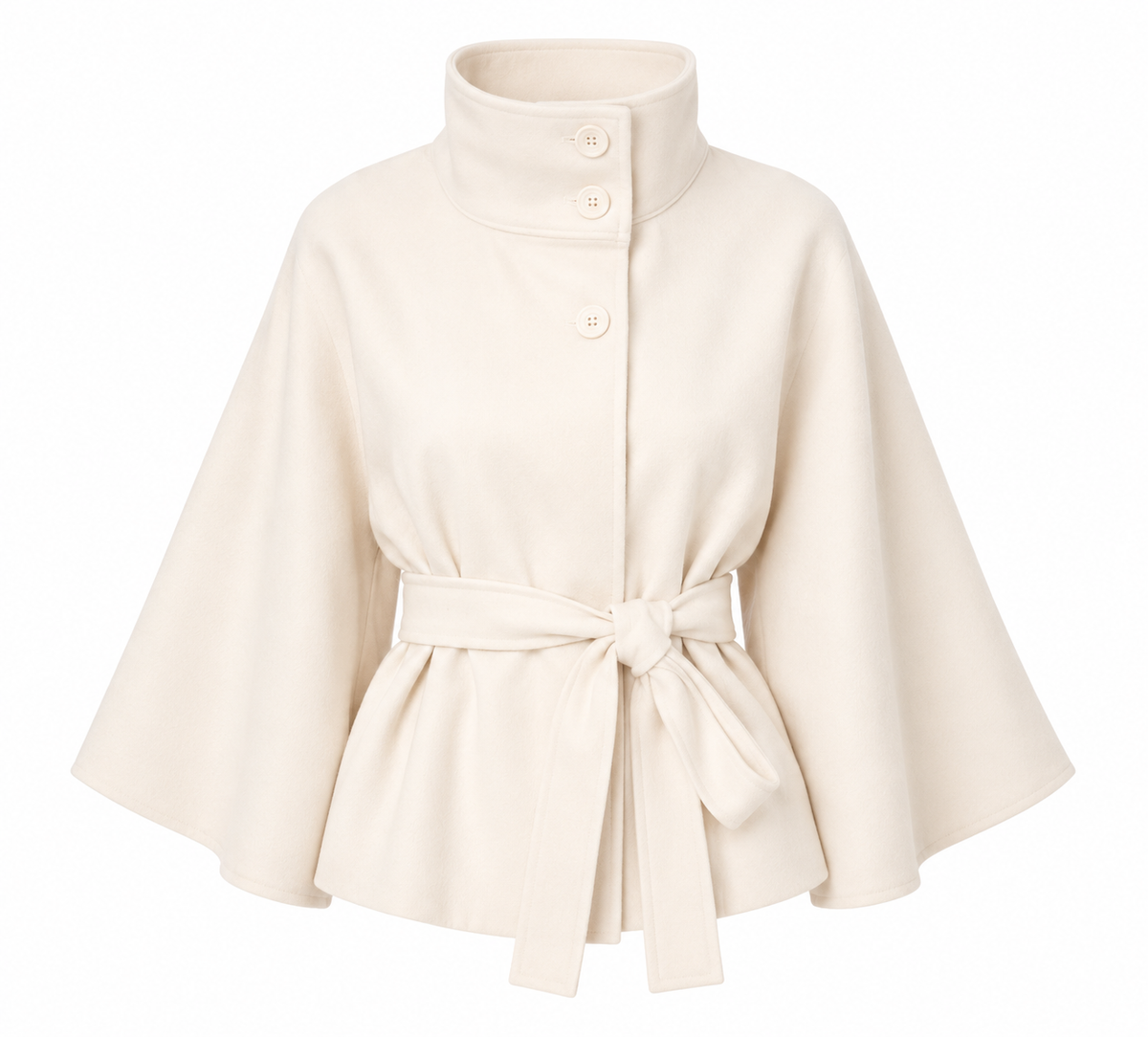 Victoria Belted Cape Jacket