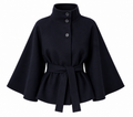 Victoria Belted Cape Jacket